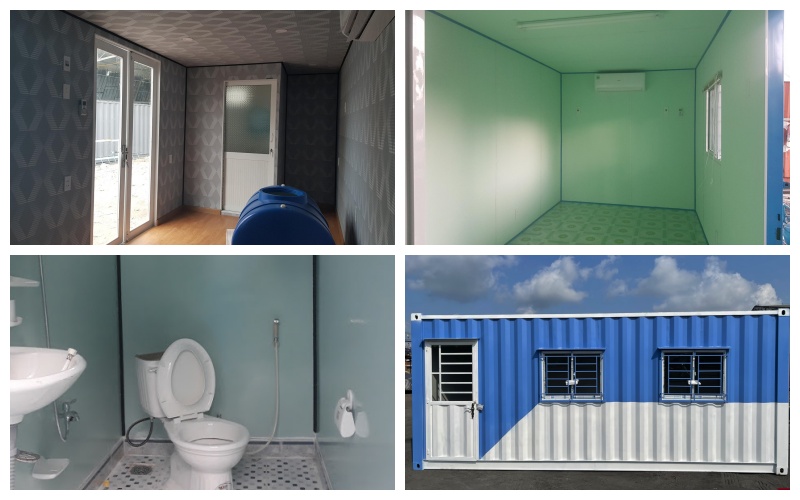 Container văn phòng 20 feet có toilet Hưng Phát giá tốt