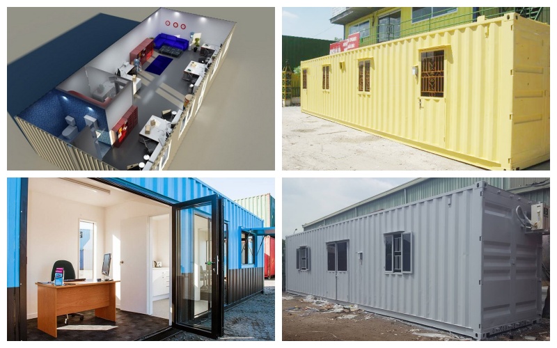 Bán và cho thuê container văn phòng 40 feet có toilet giá tốt